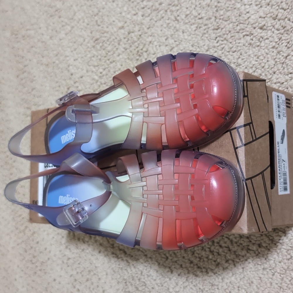 Brand New Melissa Possession Jelly Fisherman Sandals
